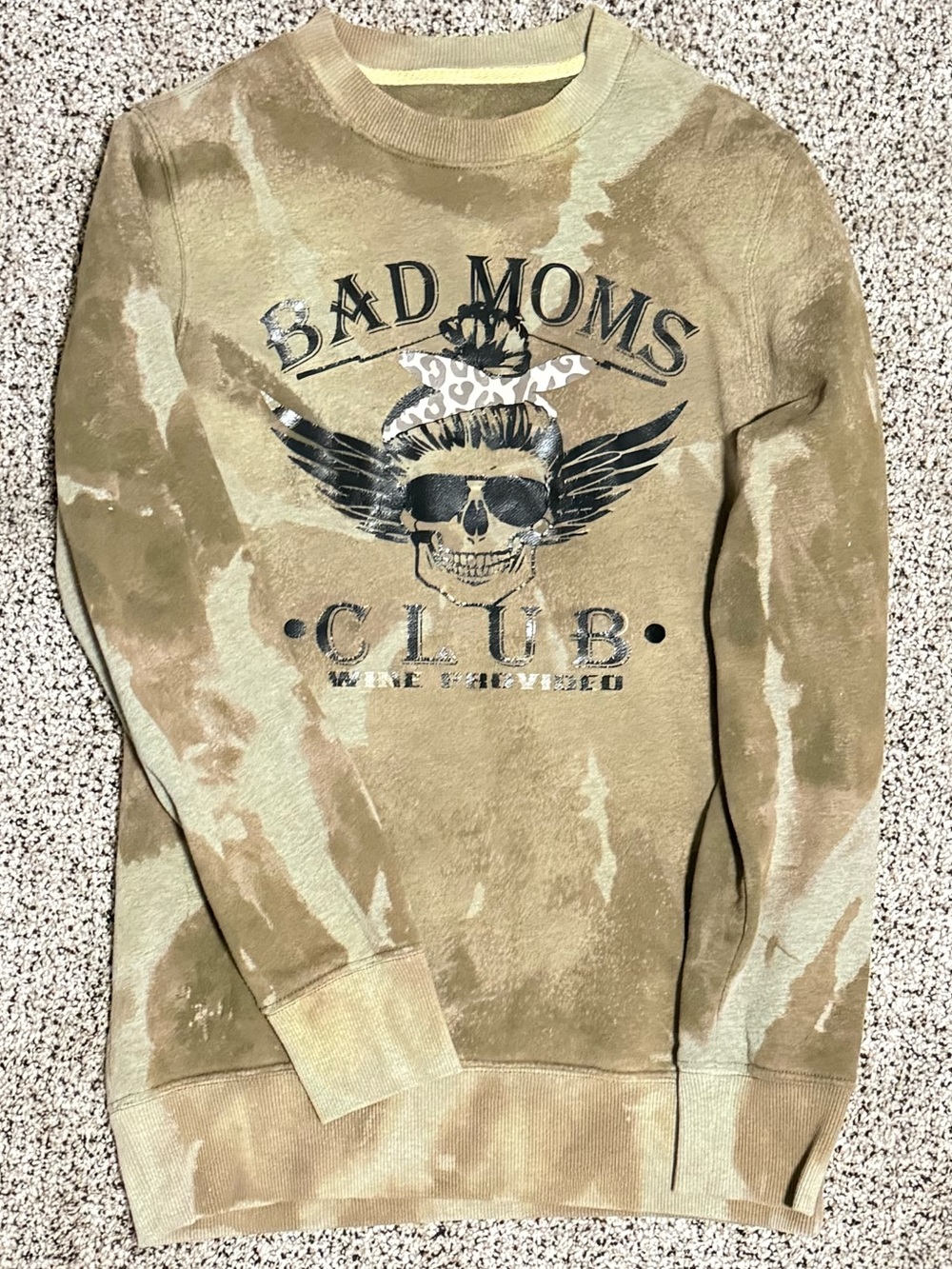 'Bad Moms Club' Graphic Crewneck Sweater